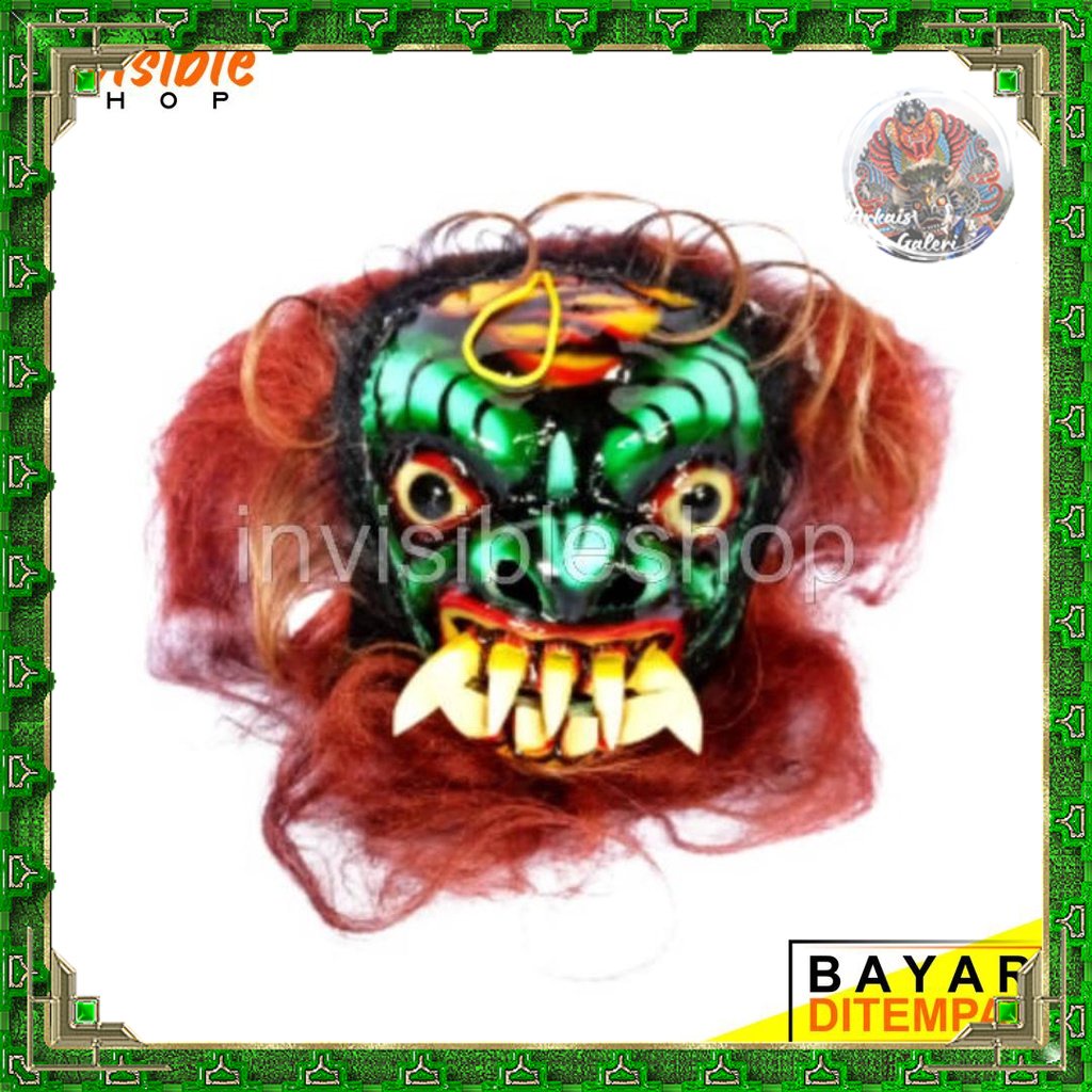 Topeng menyeramkan | Topeng buto / gedruk