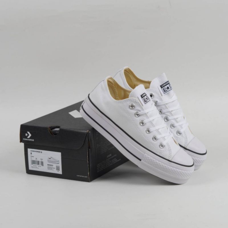 Converse Chuck Taylor All Star Lift Ox White Low