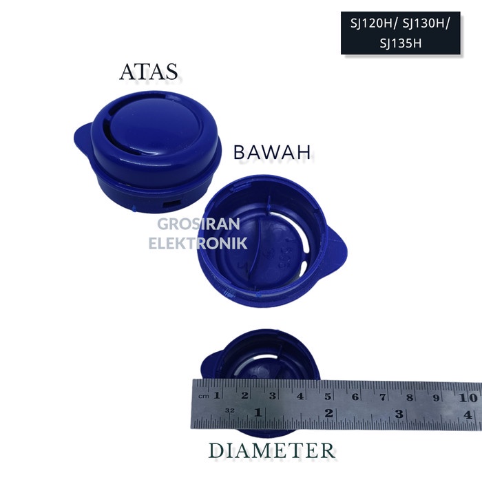 Sparepart Tutup Uap Air Tongolan Magic Com Sanken 1L Sj135H Sj 135 H #Original