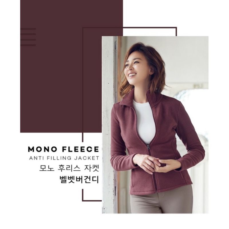 MONO FLEECE JACKET KOREA STL