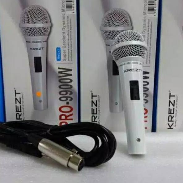 Free Garansi MIC KABEL KREZT PRO 9900 MIC VOCAL KREZT PRO9900 ORIGINAL