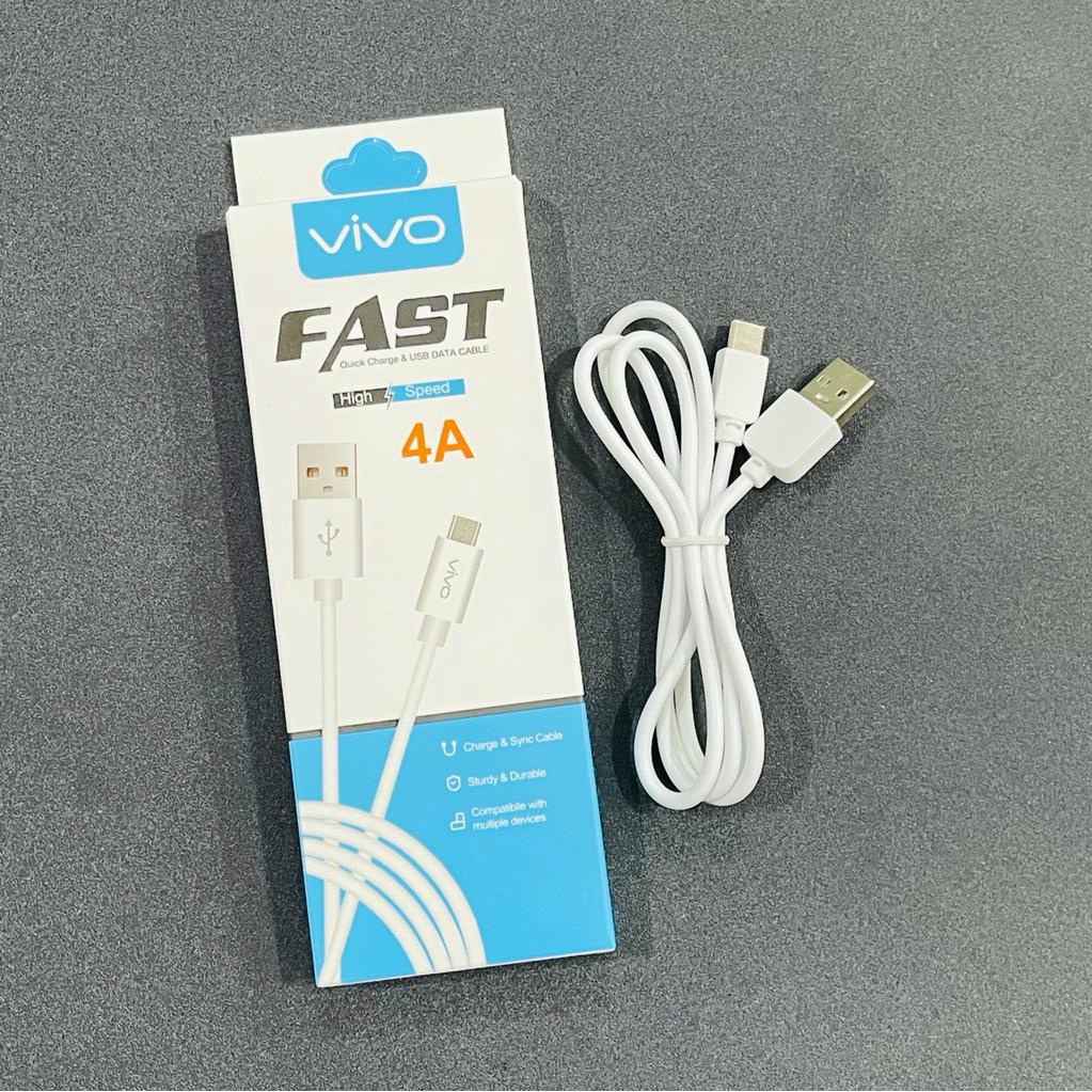 Kabel Data Vivo USB Type C Super Fast Charging High Speed 4A