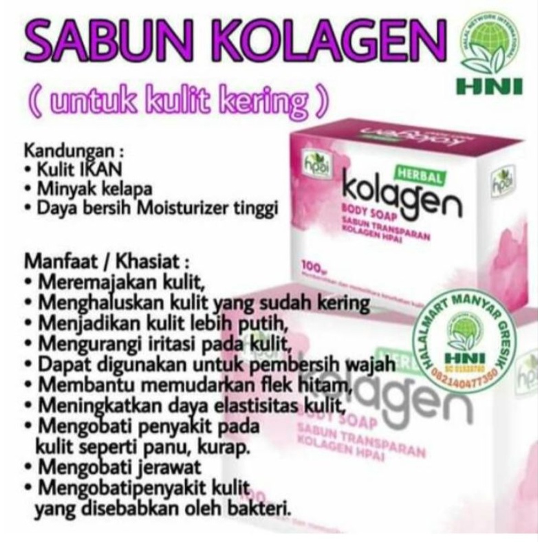 Sabun Kolagen Hni