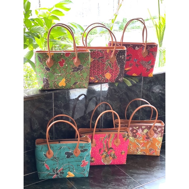 Tas batik warna ibu mini (warna di kirim random)