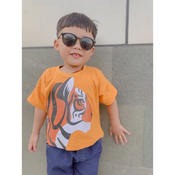 RACHIDKIDS / BAJU ANAK HEWAN / ANIMAL OVERSIZE TEE