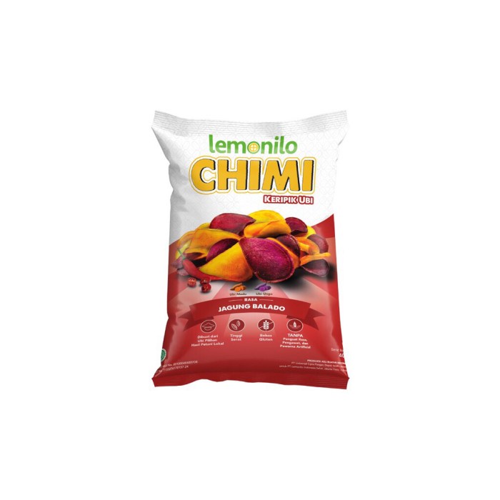 

NEW Lemonilo Chimi Keripik Ubi Rasa Jagung Balado 40 gram