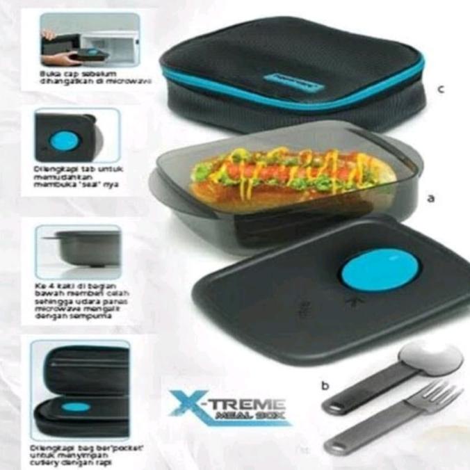 xtreme meal box tupperware kotak makan