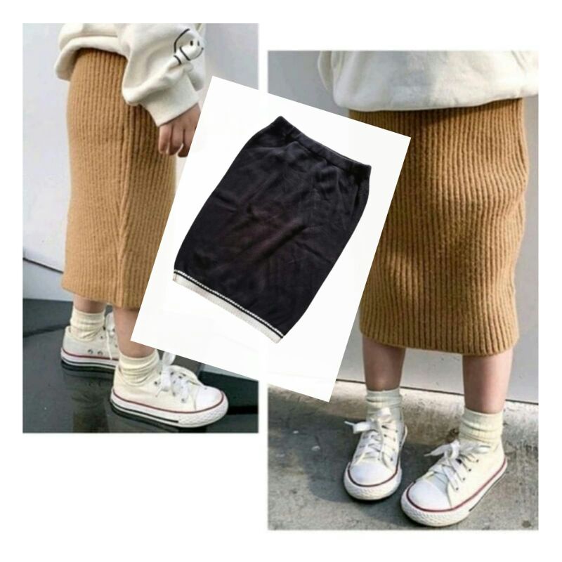 Rok Anak Span Rajut | Rok Anak Rajut