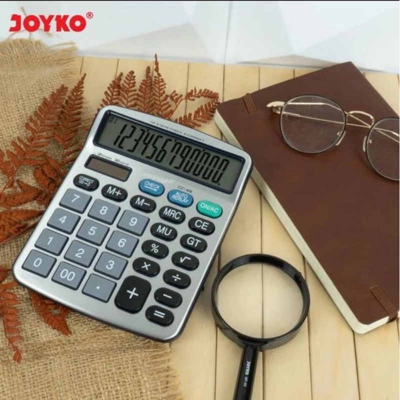 Kalkulator Meja JOYKO CC 46 -Calculator Check Correct 12Digit Big Display CC46