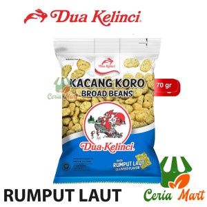 

Kacang Koro Dua Kelinci Koro - DK Rumput Laut Seaweed 70gr Broad Beans