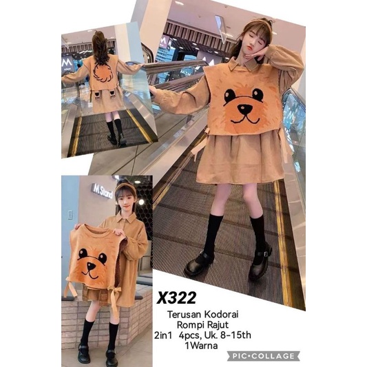 rompi rajut wanita import