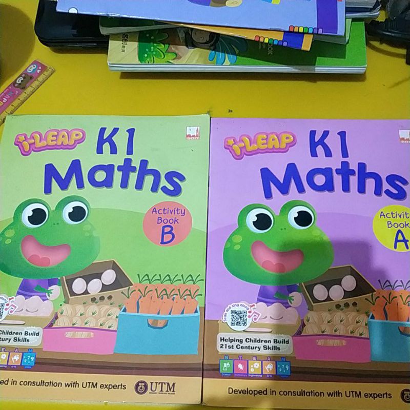 I-LEAP K1 MATHS ACTIVITY BOOK A&B