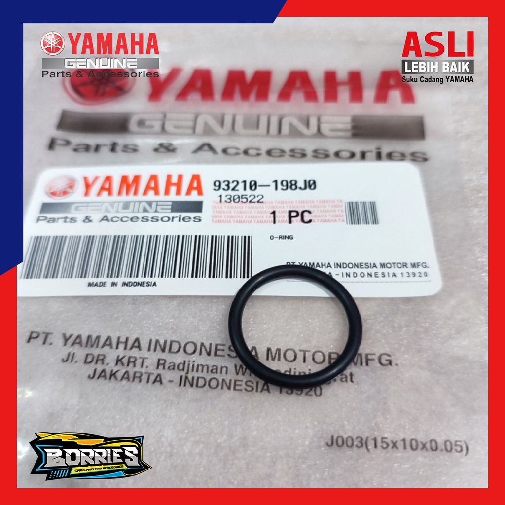 O RING KARET ORING TUTUP OLI ATAS XMAX 250 RX KING 93210-198J0