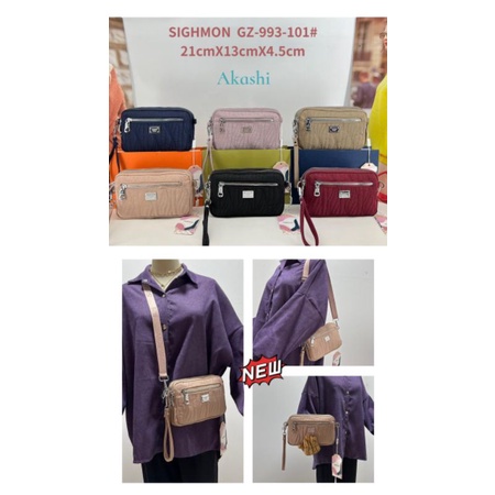Tas Slempang Dan Dompet Sighmon #993-101
