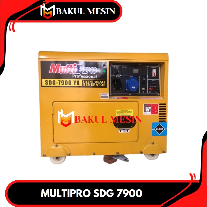 MULTIPRO SDG7900 Genset diesel silent 5000watt Generator SDG 7900