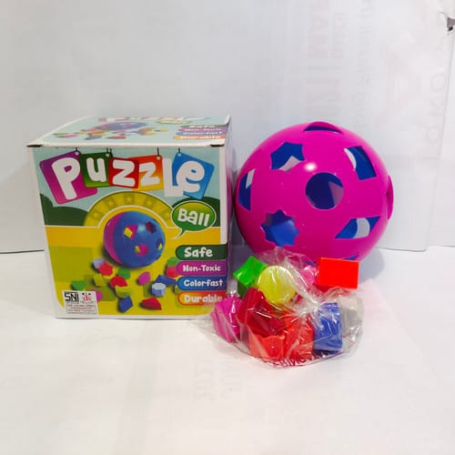 Mainan Edukatif edukasi anak Bola Puzzle ball bentuk geometri | sorting ball | Bola Pintar| Mainan Sensori Anak