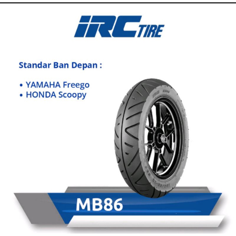 BAN SCOOPY 2017 BELAKANG IRC 110/90/12 TUBELESS