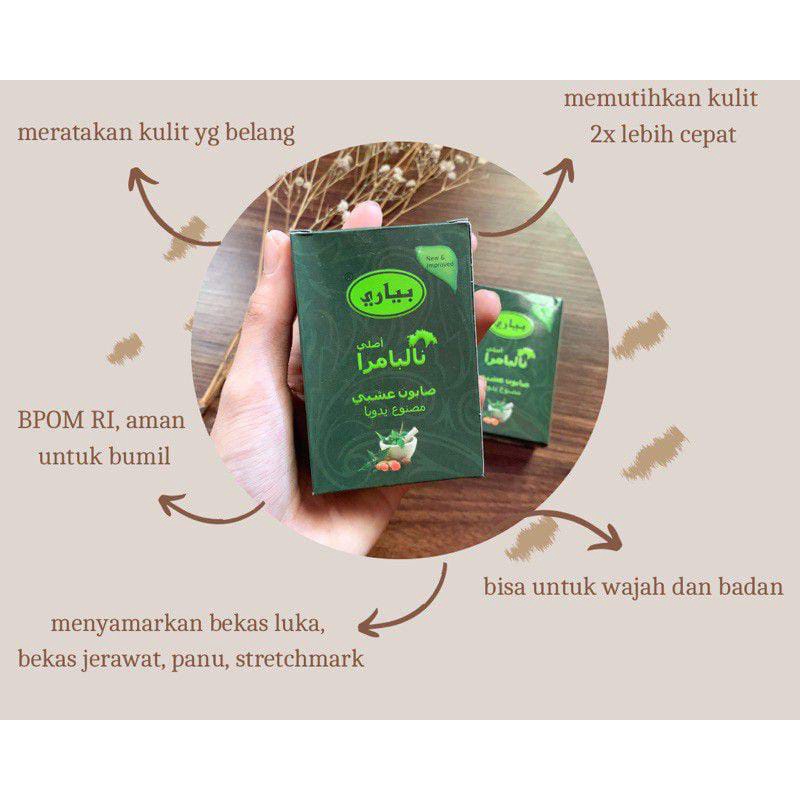 Sabun PYARY NALPAMARA Herbal Berkualitas Untuk Atasi Jerawat Memutihkan Wajah Glowing Nutrisi Alami