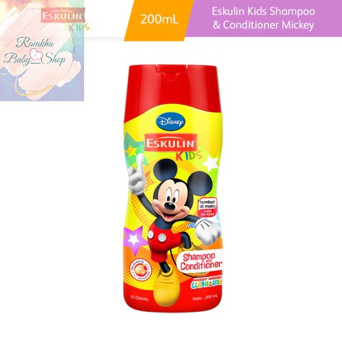 Eskulin Kids Shampoo &amp; Conditioner Mickey 200ml