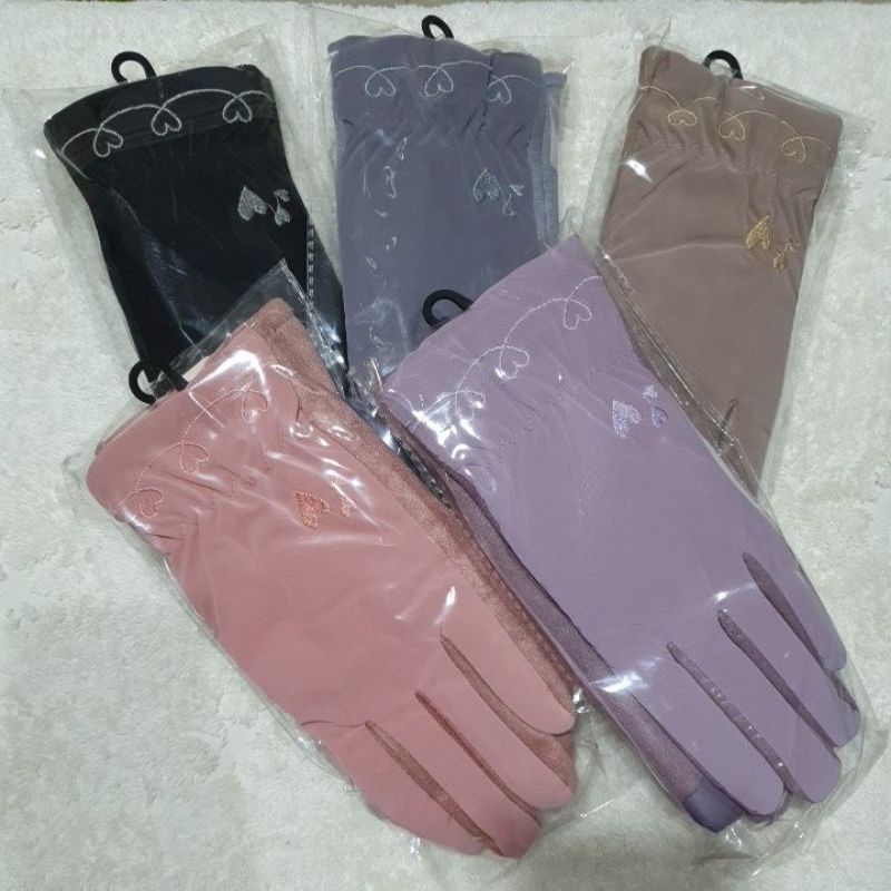 sarung tangan wanita touchscreen fashion tebal 21A-34