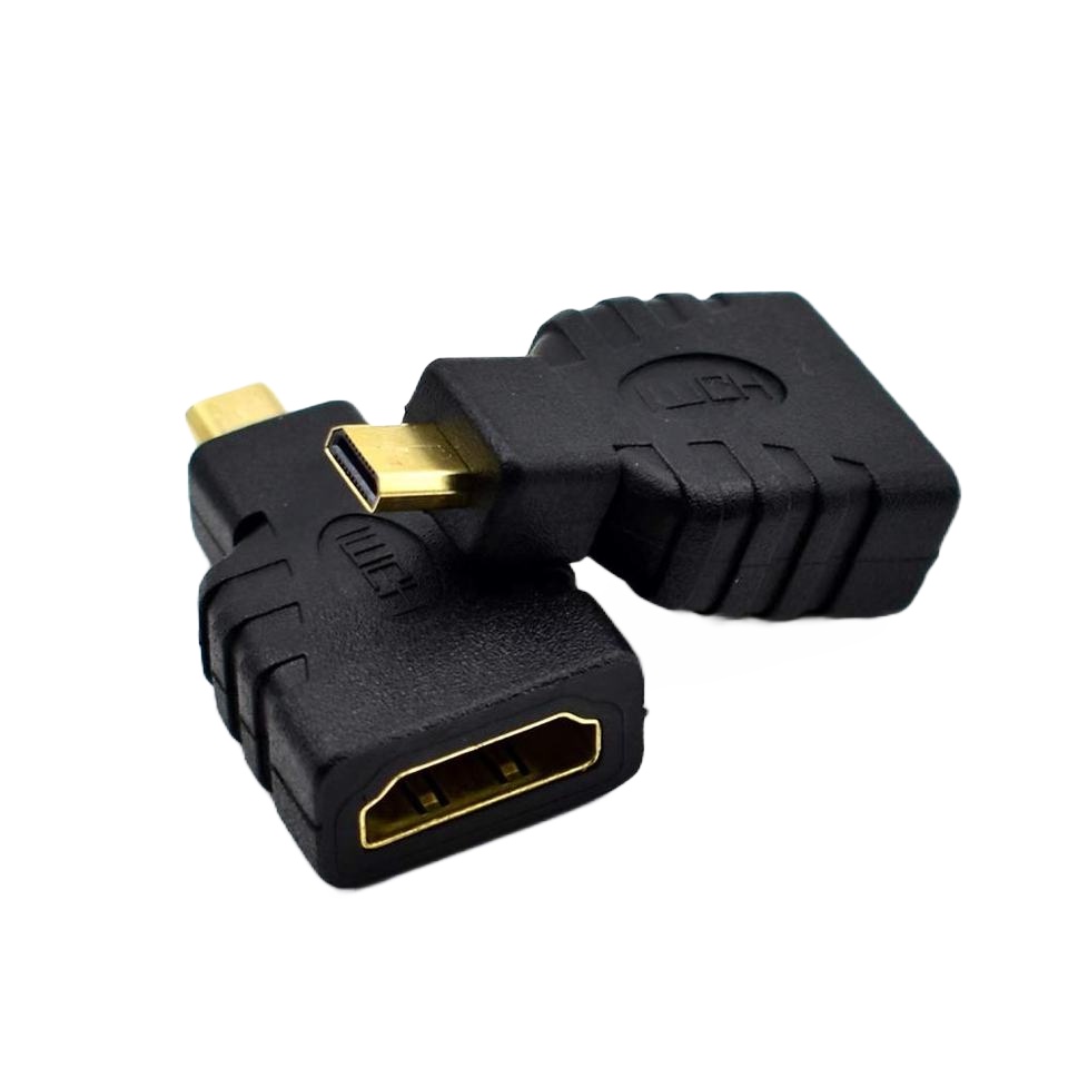 Converter Micro HDMI Male to HDMI Female High Quality