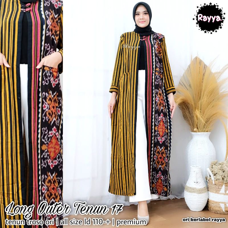 LONG OUTER TENUN | TENUN OUTER PANJANG | OUTER TENUN