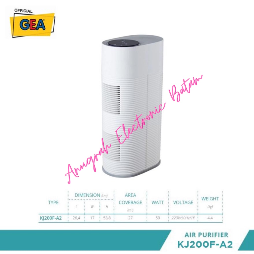 Gea Air Purifier UVC KJ200FA2 Pembersih Udara UVC Gea KJ200F A2 BATAM
