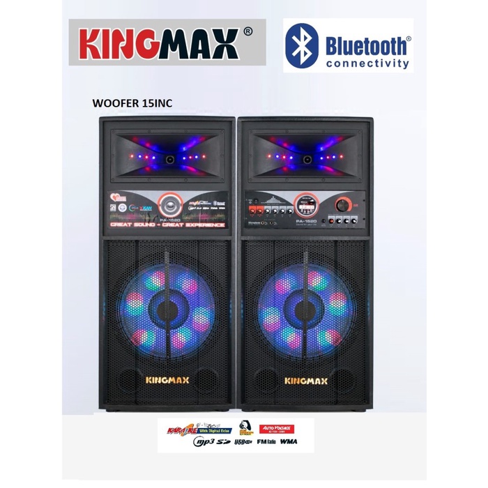 Speaker KINGMAX PA1520 / Speaker Kingmax 15 Inch