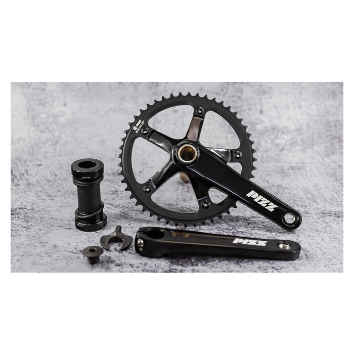CRANKSET PIZZ HOLLOWTECH 2 HT2 TRACK FIXIE
