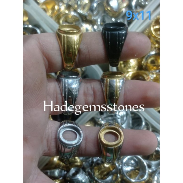 ring emban titanium super kualitas dim 9x11