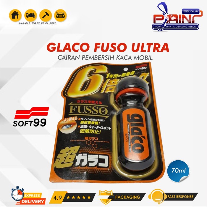 SOFT99 FUSSO ULTRA GLACO 70 ML - Coating Kaca Mobil