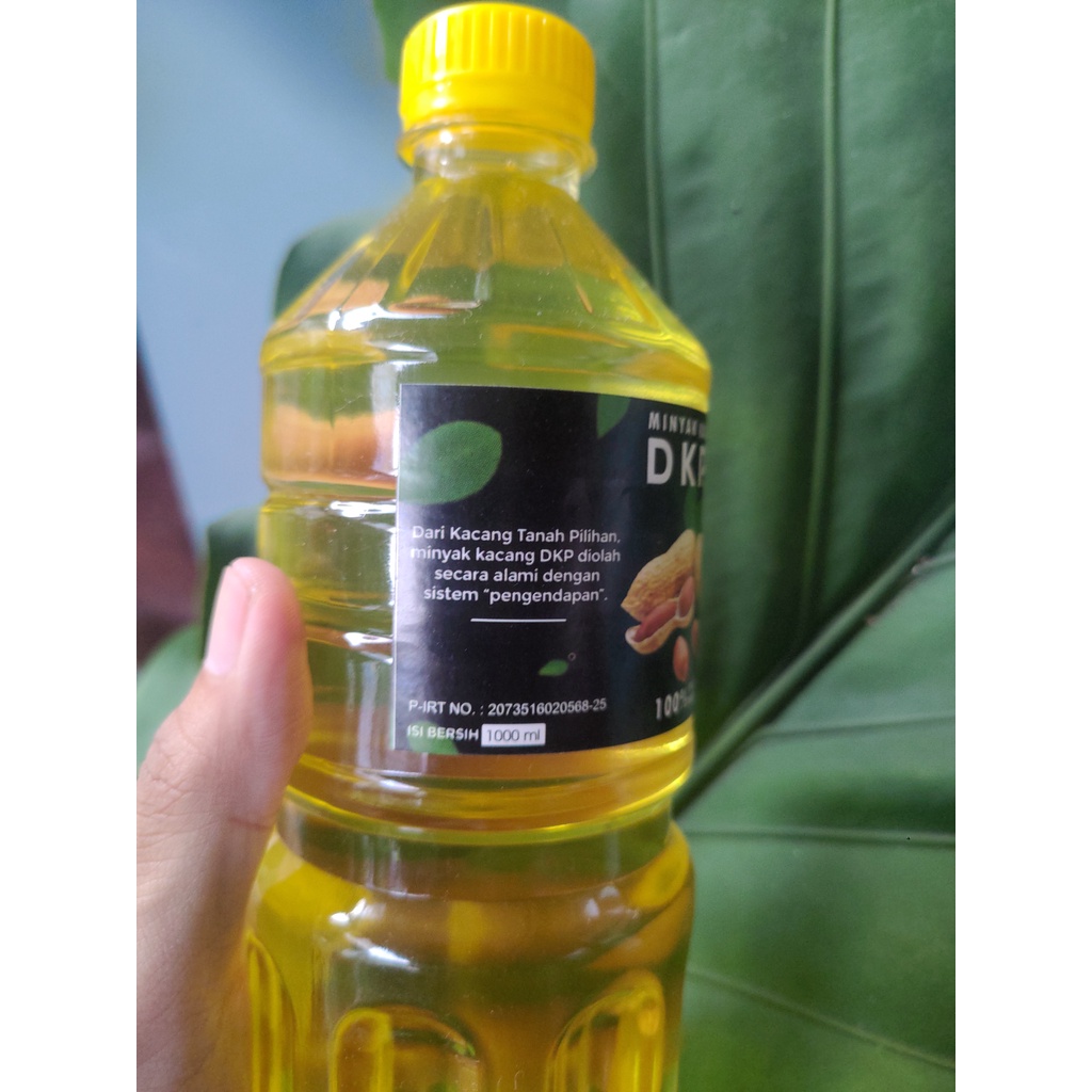 

Minyak Kacang Tanah DKP Minyak Sehat 1000ml