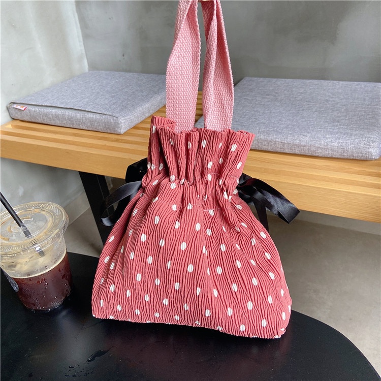 ♫ Megata ♫ TS006 Tas Tenteng Tote Bag Motif Korea Kekinian Wanita