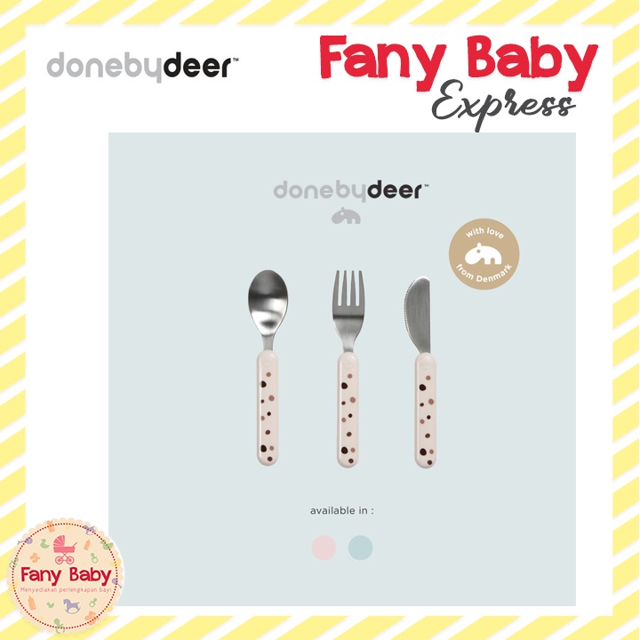 DONE BY DEER CUTLERY SET DREAMY DOTS