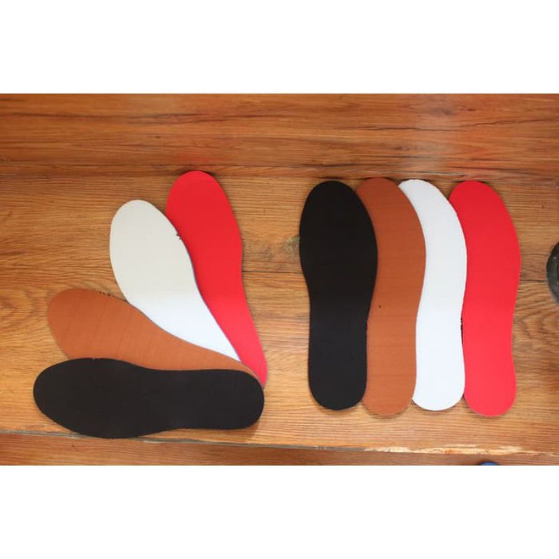 Insole sepatu Alas dalam sepatu Segala model