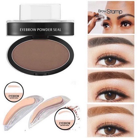 LUCKYMALL Eyebrow Stamp Cetakan Alis Eyebrow Alis Instan Stempel Alis Eyebrow Instan Pensil Alis