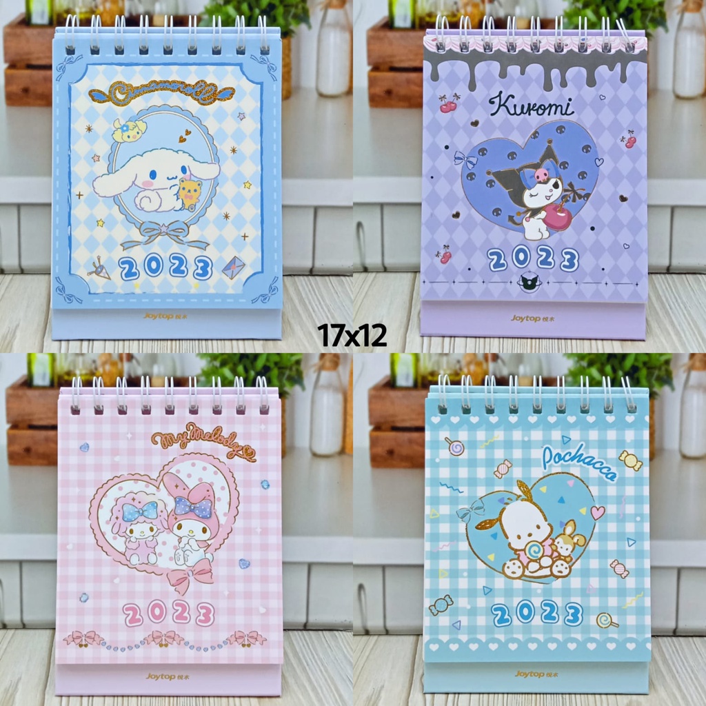 

KALENDER MEJA MINI 2023 | KALENDER MINI MY MELODY