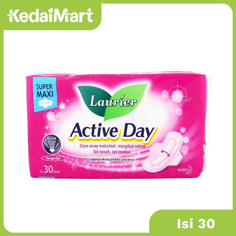 Laurier Active Day Super Maxi Wing isi 30