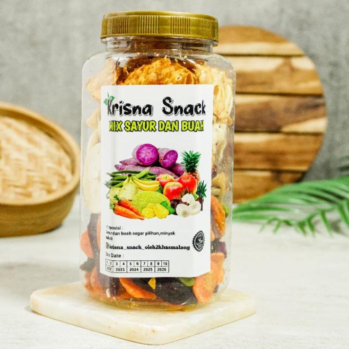 

(Y-P-E-✓) KERIPIK SAYUR DAN BUAH VOLUME 700ML VEGGIE CHIPS (SAYUR DAN BUAH DALAM SATU TOPLES) terviral