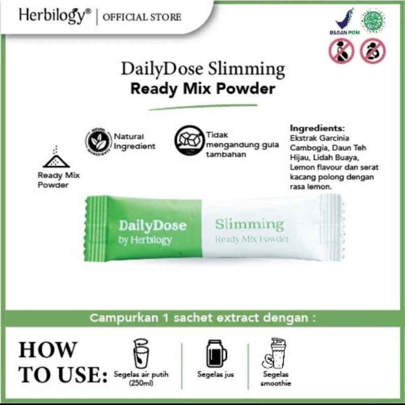 

Herbilogy DailyDose Slimming With Fiber