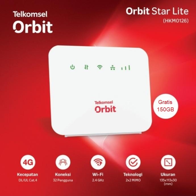 Orbit HKM0126 Router 4G LTE Star Lite SIM Card N9