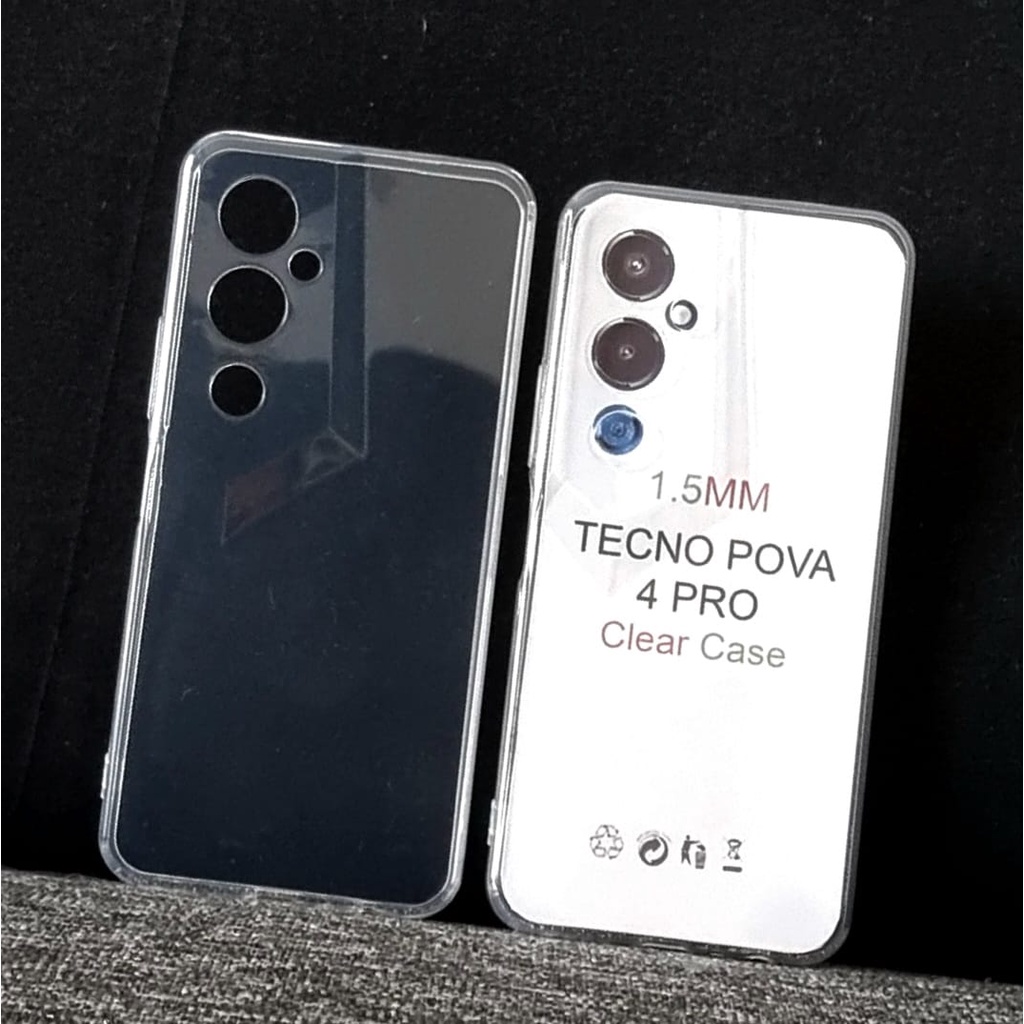 PROMO Case Pova 4 Pova 4 Pro Pova Neo 2 Softcase Clear HD Premium Casing