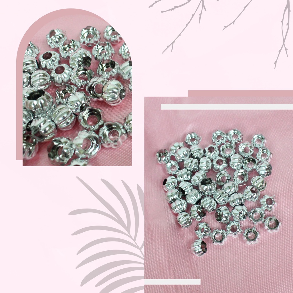 Stopper Tali Bulat/Lobi Lobi/Stopper Tali Kur Ujung Tali ISI 20PCS