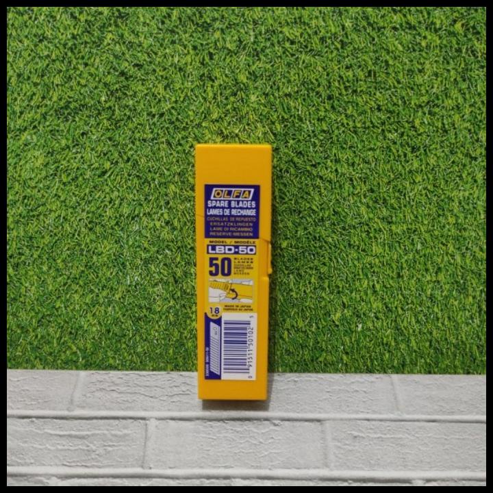 

Promo Refill Cutter 18Mm Lbd-50 Spare Blade (50Pcs Per Pack) Olfa