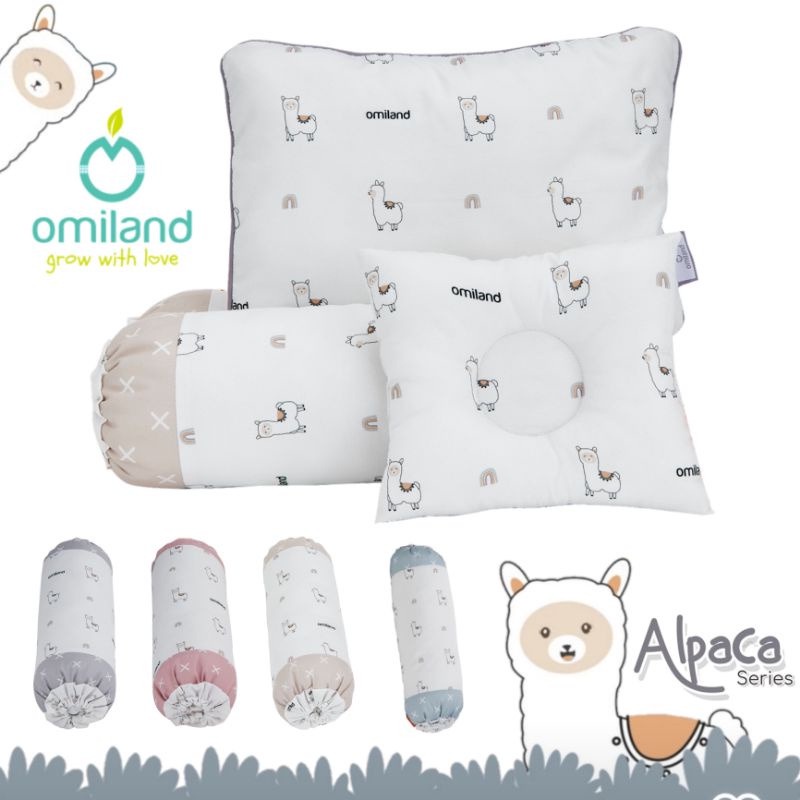 Omiland - Bantal Guling Bayi Set Peang