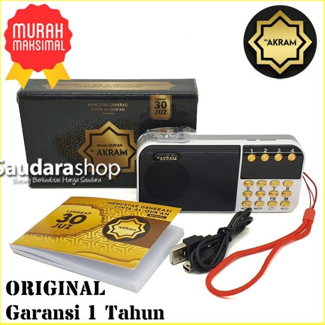 Speaker Al Akram Traveller / Al-Alkram Traveller Putih / Al Akram