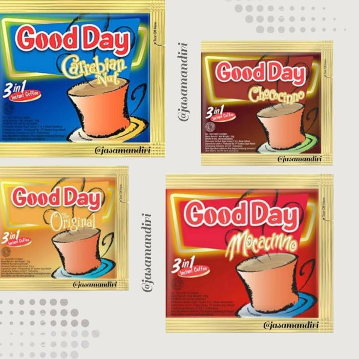 

【murah】 Good Day Moccacino 3in1 Sachet 10 x 20g (1 Renteng)