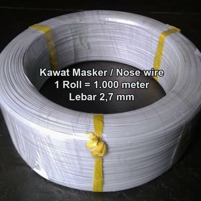 kabel kawat masker nose wire 1000 meter t-devryn Ayo Beli