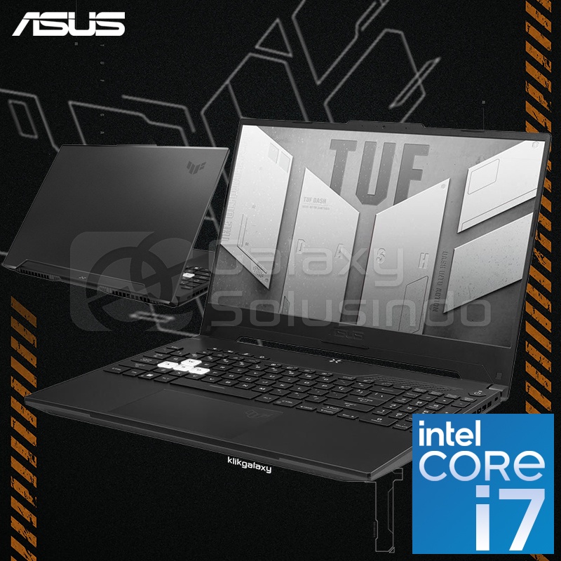 ASUS TUF DASH F15 GAMING FX517ZM-I736B7T-O Intel Core i7-12650H, 1TB SSD, 2x8GB RAM, RTX3060 6GB, WIN11, 15.6&quot;FHD 144Hz IPS FHDIntel Core i7-12650H, 1TB SSD, 2x8GB RAM, RTX3060 6GB, WIN11, 15.6&quot;FHD 144Hz IPS FHD - Off Black Gaming Notebook