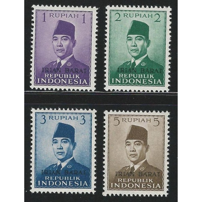 

✨NEW✨ - Perangko/Prangko Indonesia. PRESIDEN SOEKARNO cetak tindih IRIAN BARAT